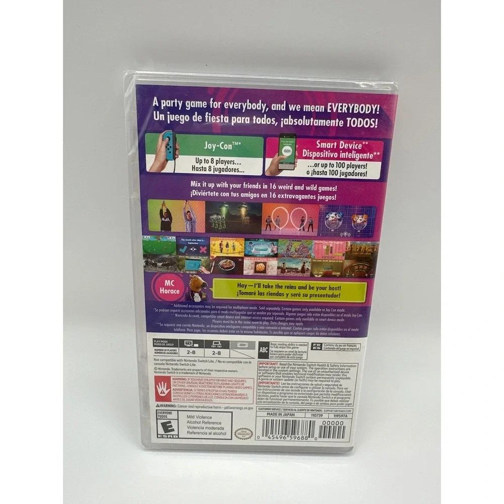 Everybody 1-2-Switch! - Nintendo Switch NEW SEALED